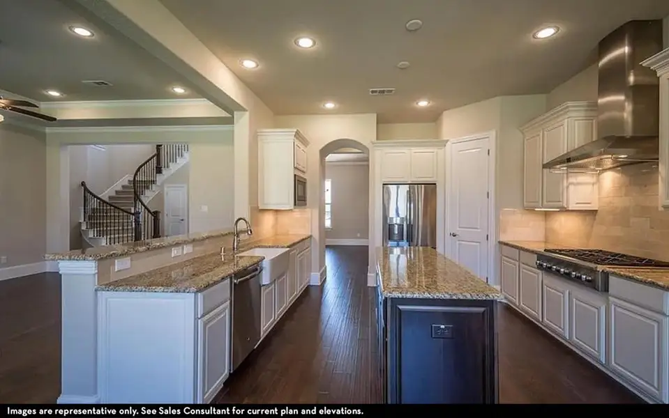 Representative furnished interior of a home built from the Cappiello by CastleRock Communities in Arcadia, Brentwood (Image 5).