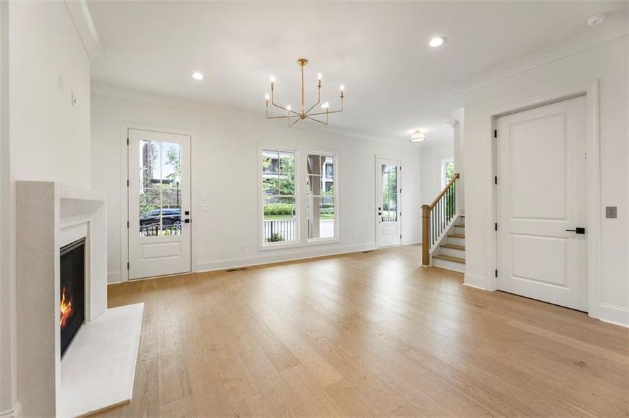 Spacious, unfurnished interior of a new home in , Alpharetta (Image 33).
