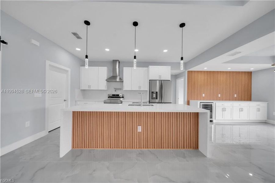 Furnished interior view inside a new home in , Lehigh Acres (Image 8). Furnished interior view inside a new home in , Lehigh Acres (Image 8).