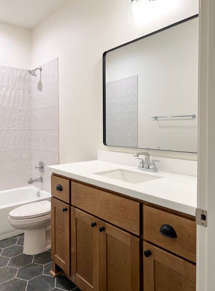 Furnished interior view inside a new home in TerraVista, Victoria (Image 12).