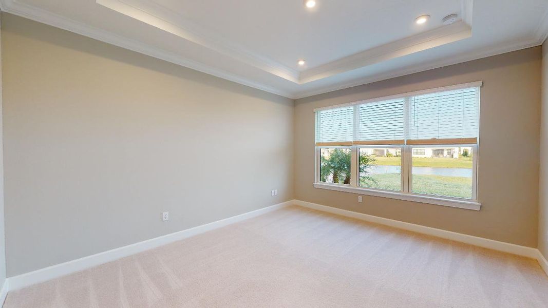 Representative unfurnished interior of a home built from the Azzurro by Taylor Morrison in Esplanade by the Islands, Naples (Image 27).