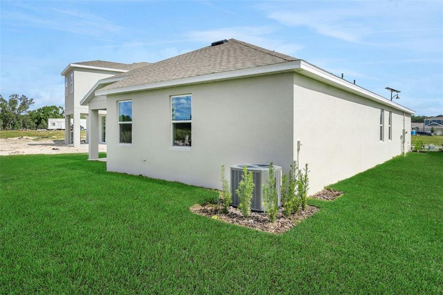 Exterior details and patio area of a home in Reserve at Hammock Oaks, Lady Lake (Image 24). Exterior details and patio area of a home in Reserve at Hammock Oaks, Lady Lake (Image 24).
