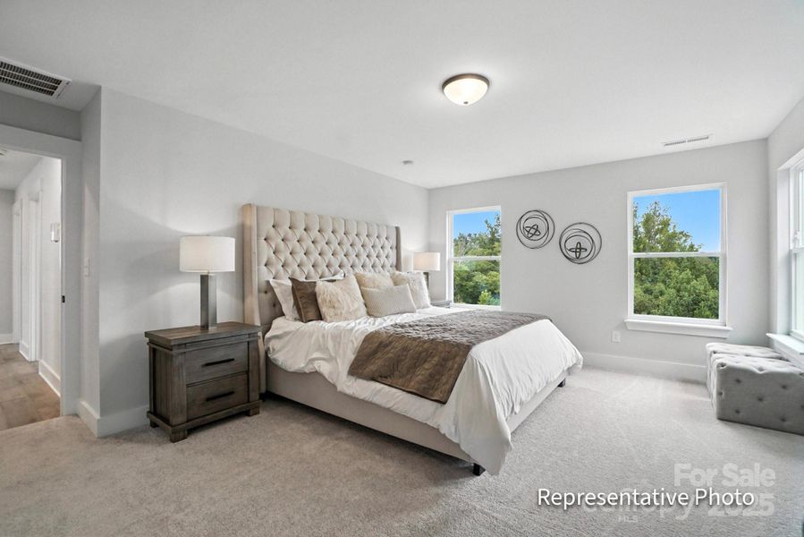 Furnished interior view inside a new home in Ashton Park, Monroe (Image 12).