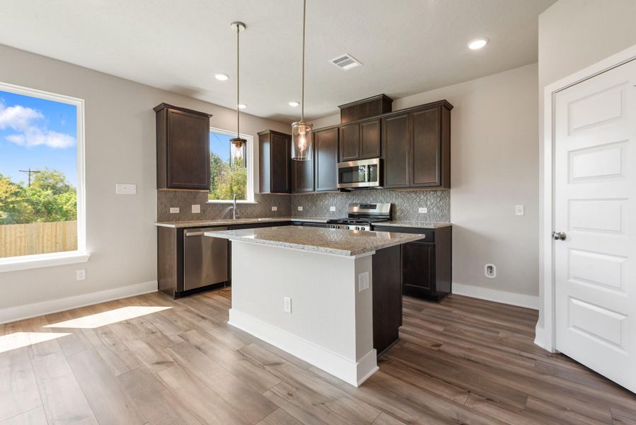 Furnished interior view inside a new home in , Brenham (Image 3).
