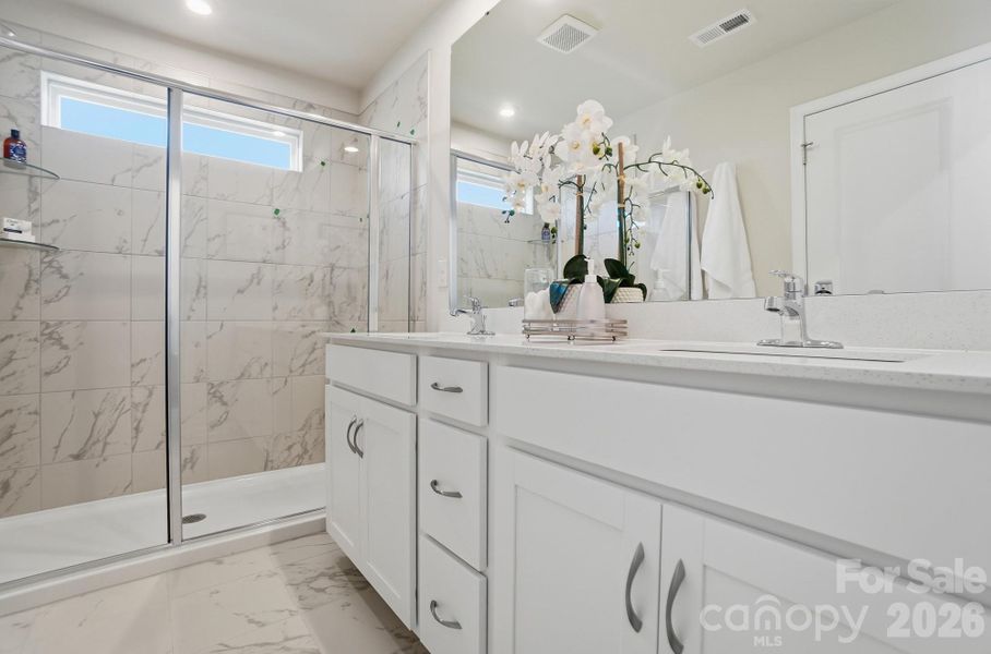 Furnished interior view inside a new home in Arbor Chase, Clover (Image 27).