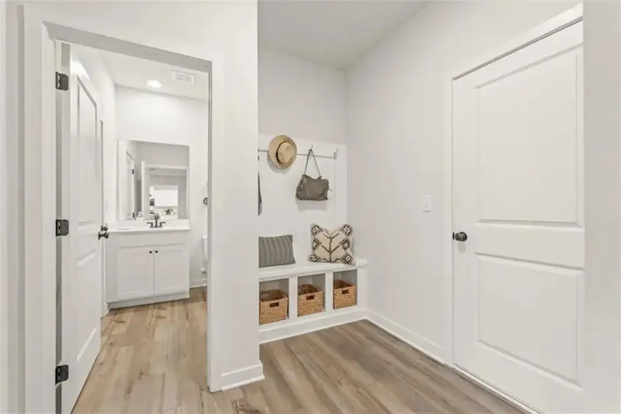 Furnished interior view inside a new home in Brookshire Manor, Canton (Image 17).