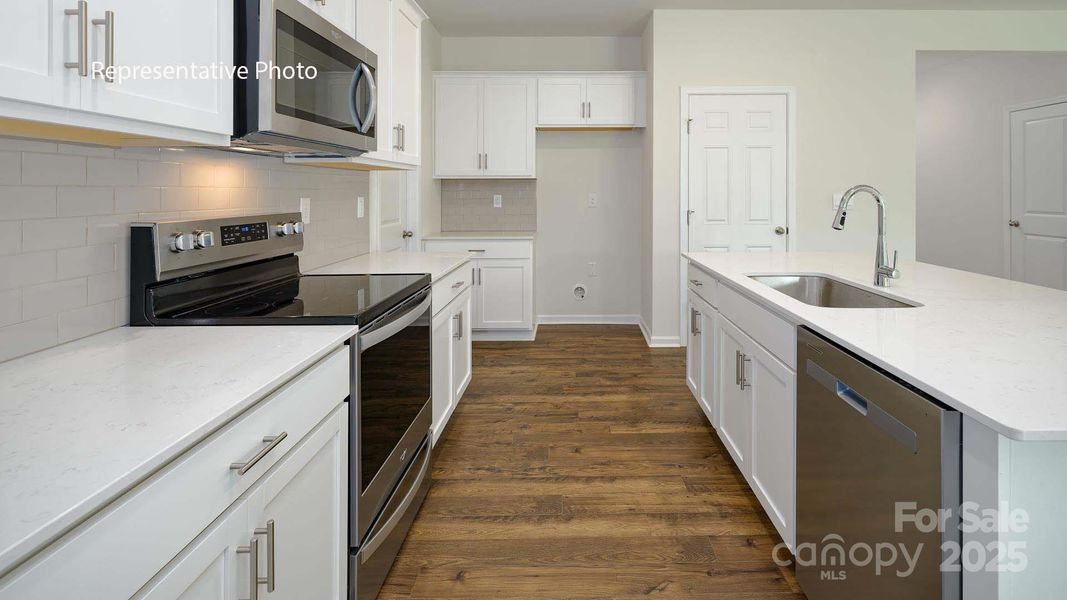 Furnished interior view inside a new home in Villages of Maiden, Maiden (Image 6).