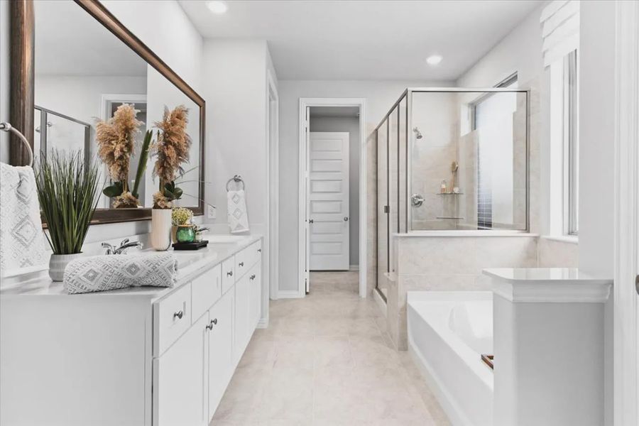 Representative furnished interior of a home built from the Miami by Chesmar Homes in Avondale, Fate (Image 8). Representative furnished interior of a home built from the Miami by Chesmar Homes in Avondale, Fate (Image 8).