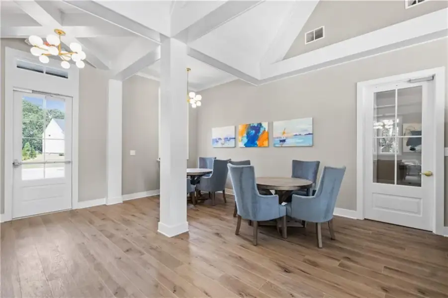Furnished interior view inside a new home in Hawthorne Ridge, McDonough (Image 9).