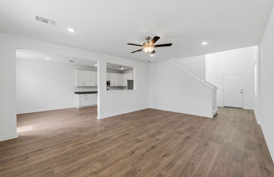 Spacious, unfurnished interior of a new home in Sonterra, Jarrell (Image 47). Spacious, unfurnished interior of a new home in Sonterra, Jarrell (Image 47).