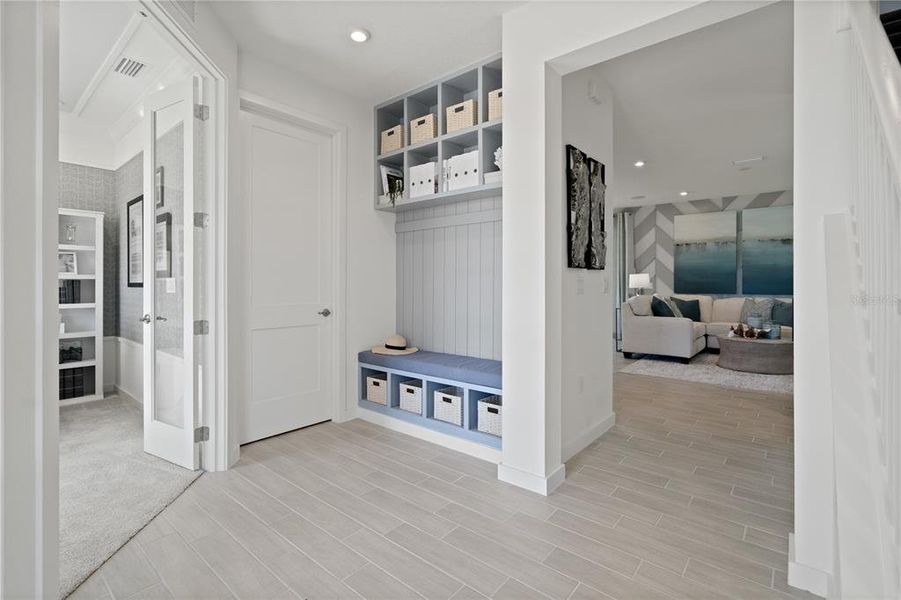 Furnished interior view inside a new home in Trinity Place, St. Cloud (Image 20). Furnished interior view inside a new home in Trinity Place, St. Cloud (Image 20).