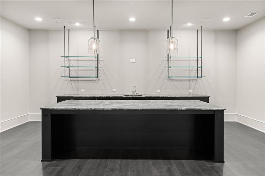 Furnished interior view inside a new home in , Sandy Springs (Image 49).