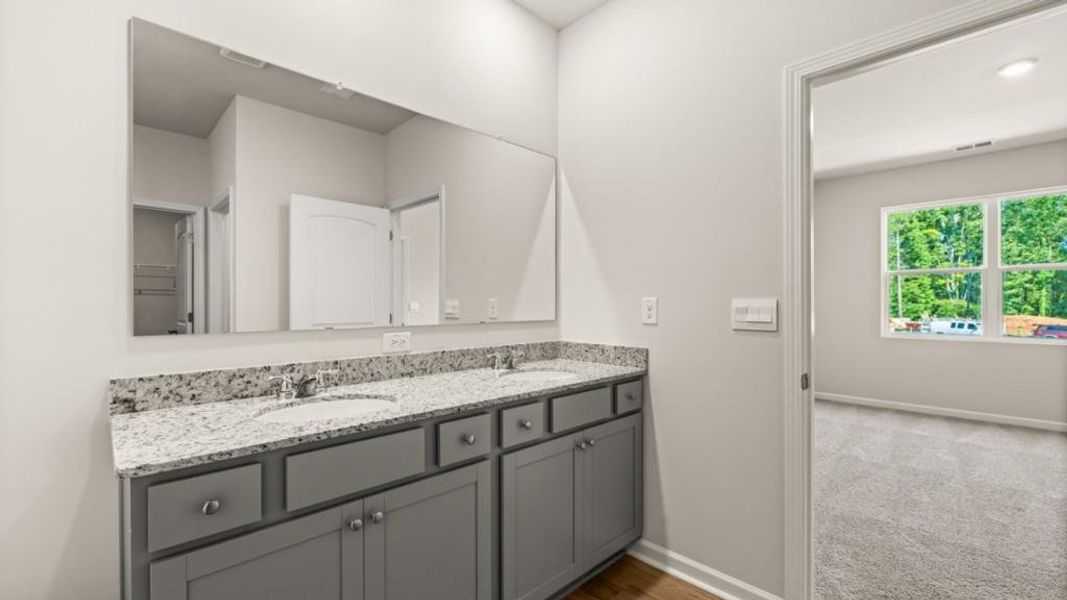 Furnished interior view inside a new home in Fairhaven, Lithia Springs (Image 8).
