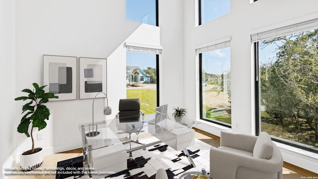 Furnished interior view inside a new home in Thornebrook, Bulverde (Image 8).