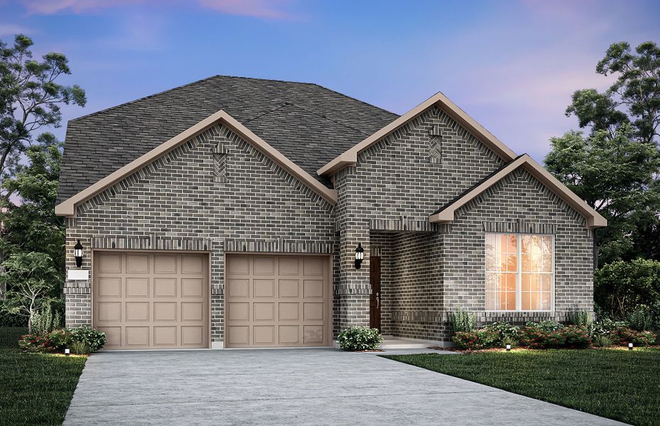 Representative exterior photo of a completed home built from the Keller by Pulte Homes in Kings Way, Denton, TX (Image 26). Representative exterior photo of a completed home built from the Keller by Pulte Homes in Kings Way, Denton, TX (Image 26).