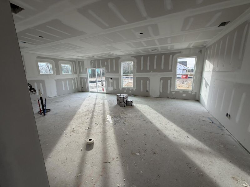 In-progress construction of a new home in Black Forest Pointe, Benson, NC (Image 8).