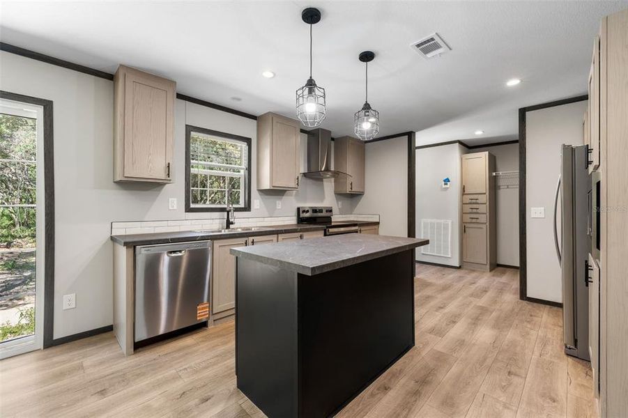 Furnished interior view inside a new home in , Dunnellon (Image 5).