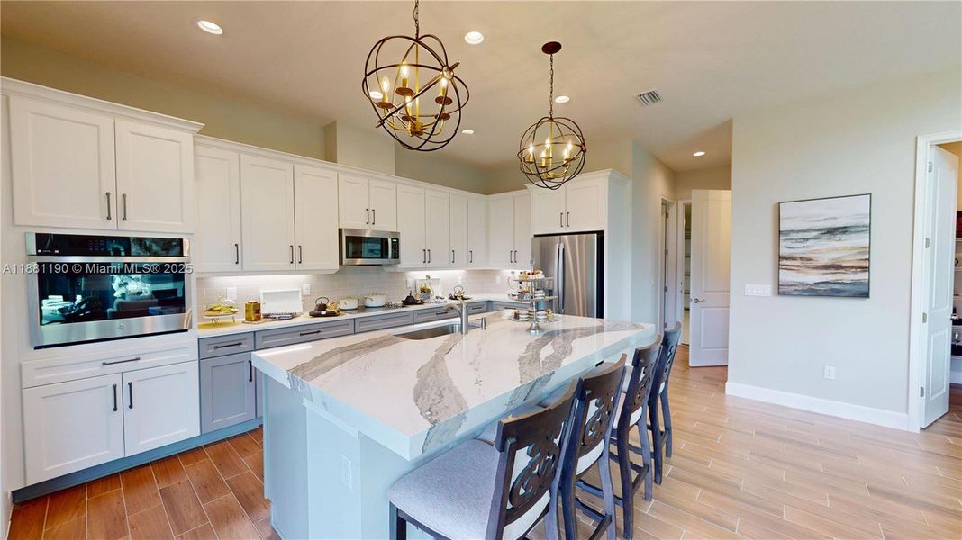 Furnished interior view inside a new home in Westlake Single Family, Ormond Beach (Image 15). Furnished interior view inside a new home in Westlake Single Family, Ormond Beach (Image 15).