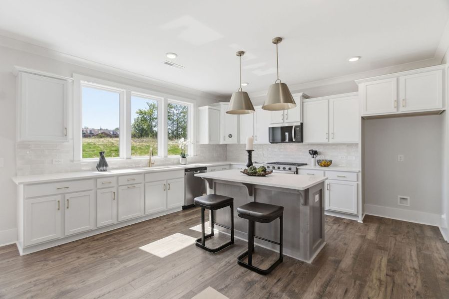 Furnished interior view inside a new home in Parc Northwest, Elon (Image 10).