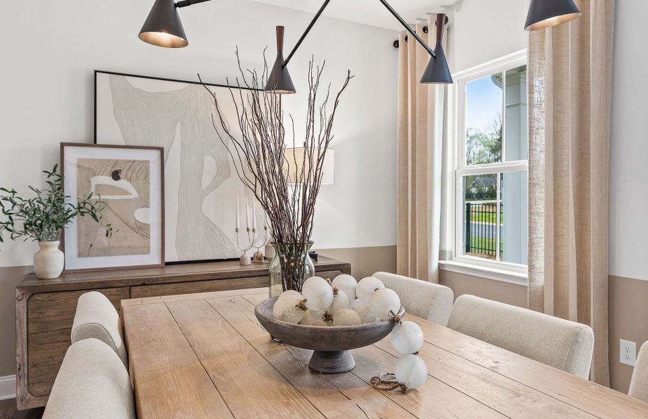 Furnished interior view inside a new home in Berkeley Mill, Cumming (Image 24).