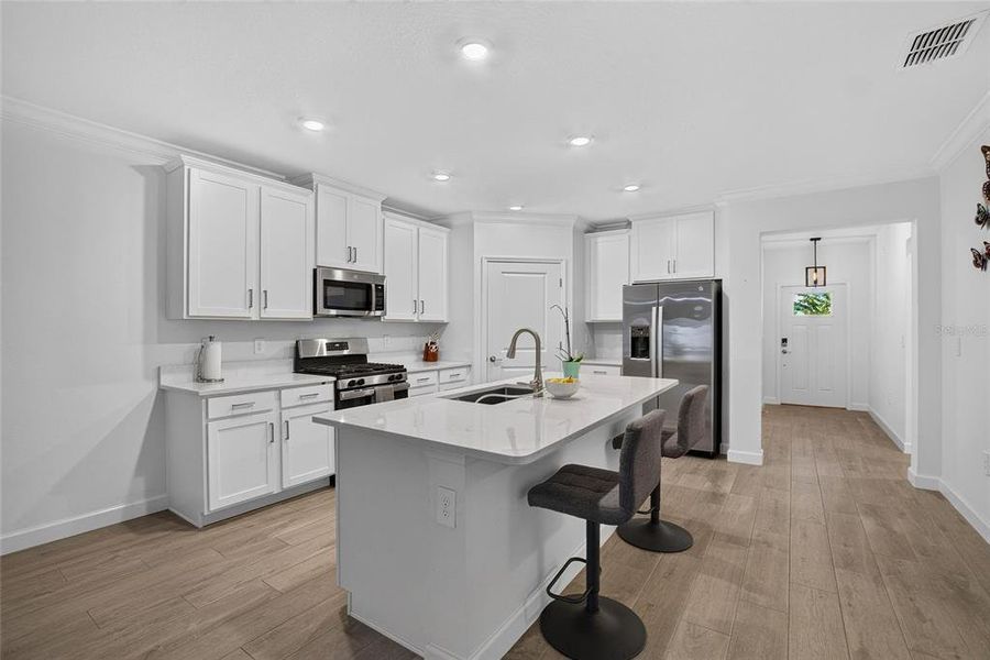 Furnished interior view inside a new home in Southshore Bay Active Adult, Wimauma (Image 9).