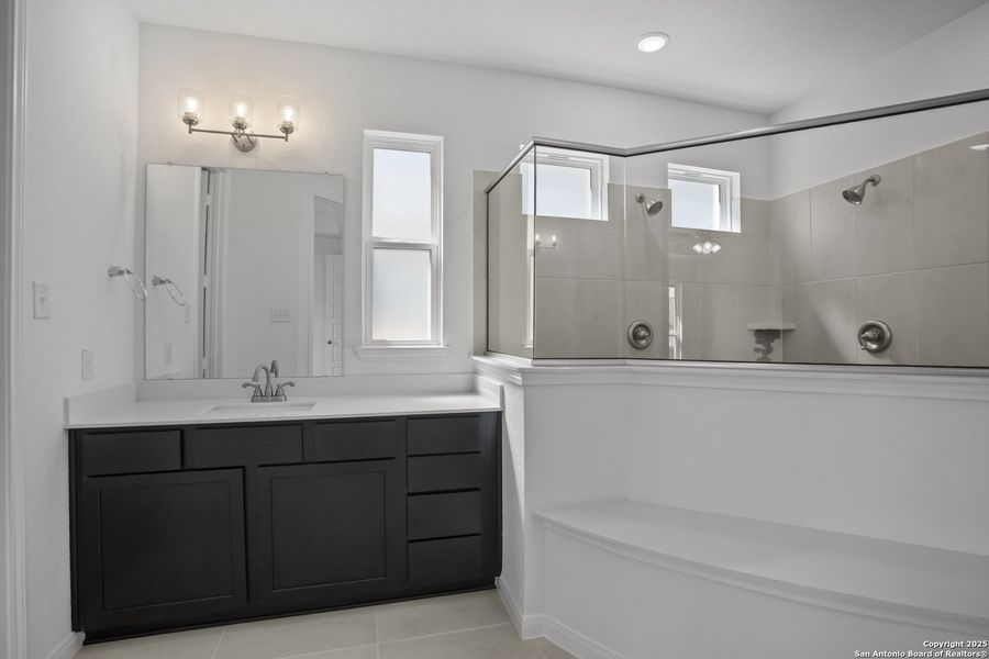 Furnished interior view inside a new home in Stillwater Ranch 60', San Antonio (Image 7).