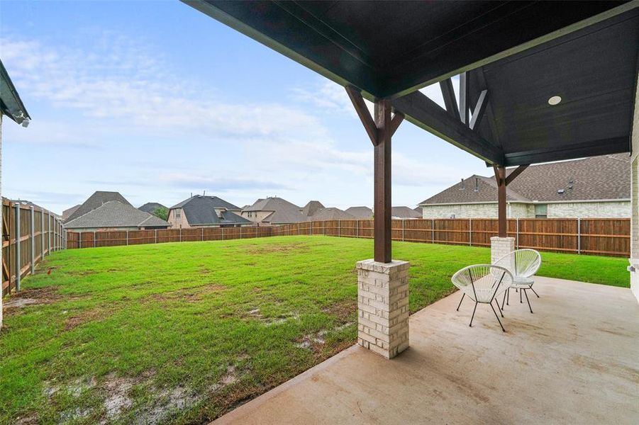 Exterior details and patio area of a home in , Forney (Image 3).