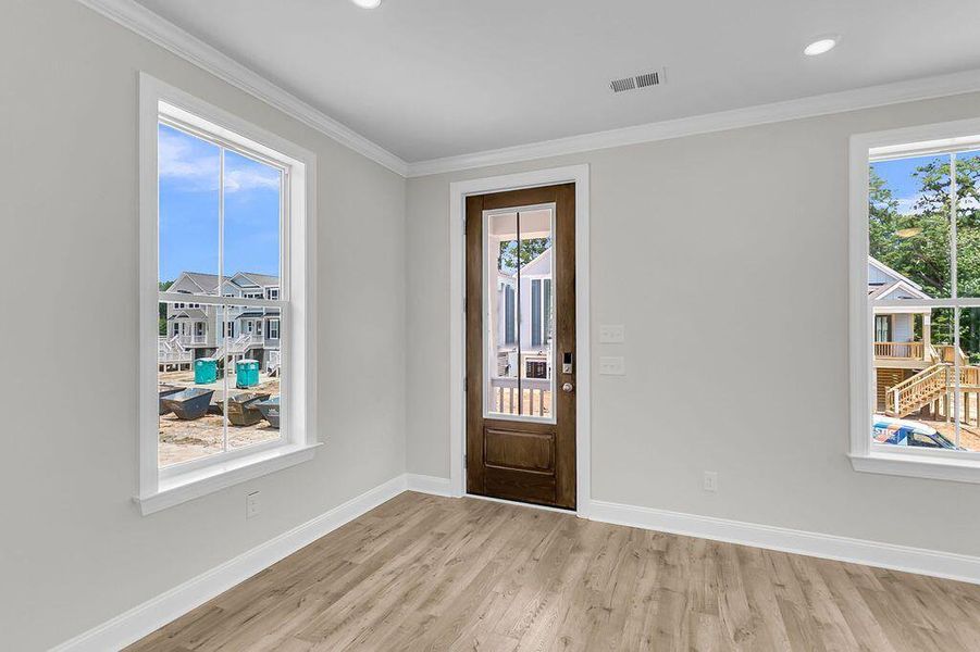 Spacious, unfurnished interior of a new home in Heron Preserve, Hanahan (Image 10). Spacious, unfurnished interior of a new home in Heron Preserve, Hanahan (Image 10).