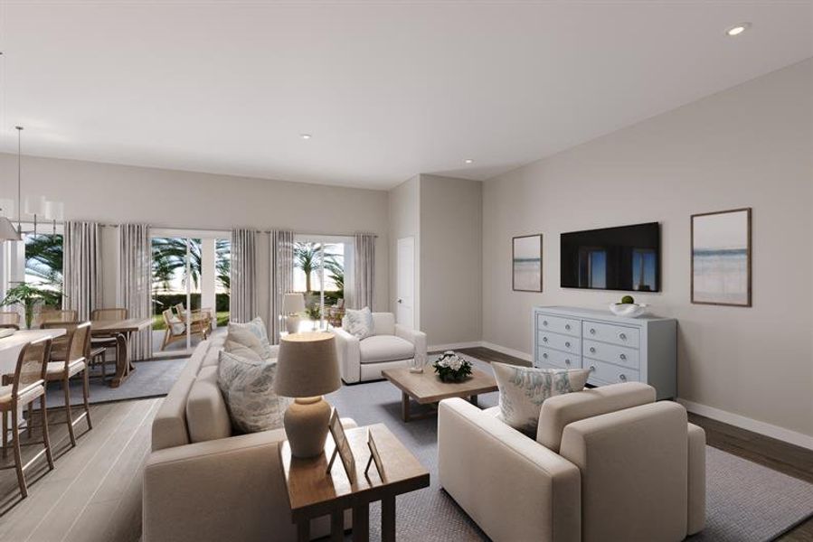 Furnished interior in a model home at Brighton in Venice (Image 15). Furnished interior in a model home at Brighton in Venice (Image 15).