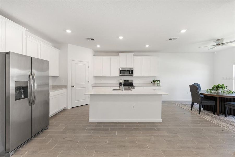Furnished interior view inside a new home in , Ocala (Image 12).