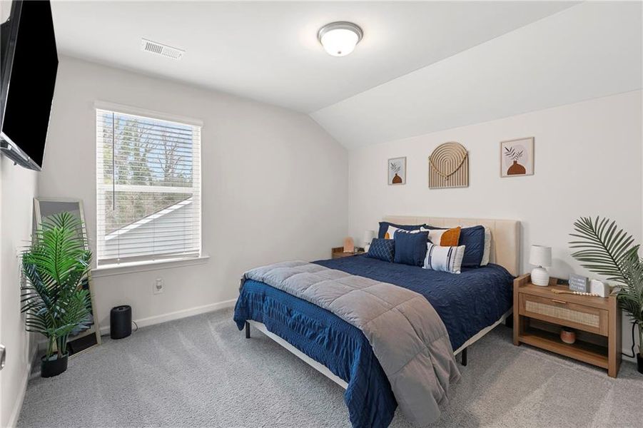 Furnished interior view inside a new home in , Atlanta (Image 21).