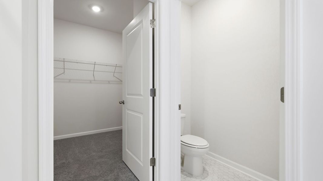 Spacious, unfurnished interior of a new home in Tap Root Farms, Fletcher (Image 27).