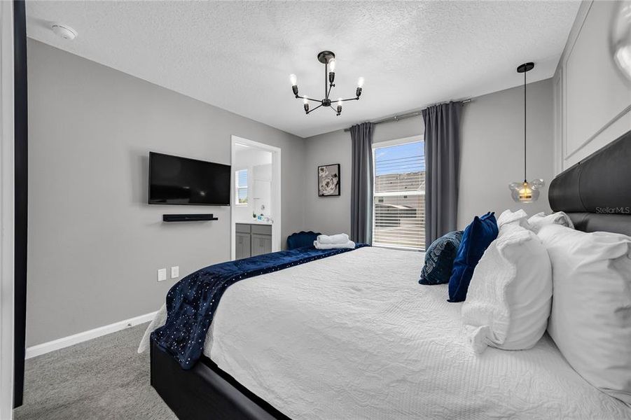 Furnished interior view inside a new home in , Kissimmee (Image 23).