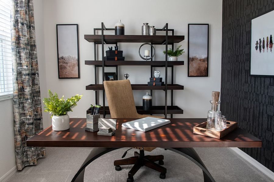 Furnished interior view inside a new home in Mirror Lake Village, Fruitland Park (Image 13).