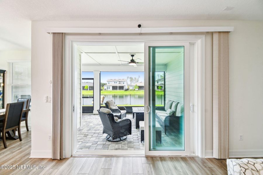 Furnished interior view inside a new home in , St. Augustine (Image 37).
