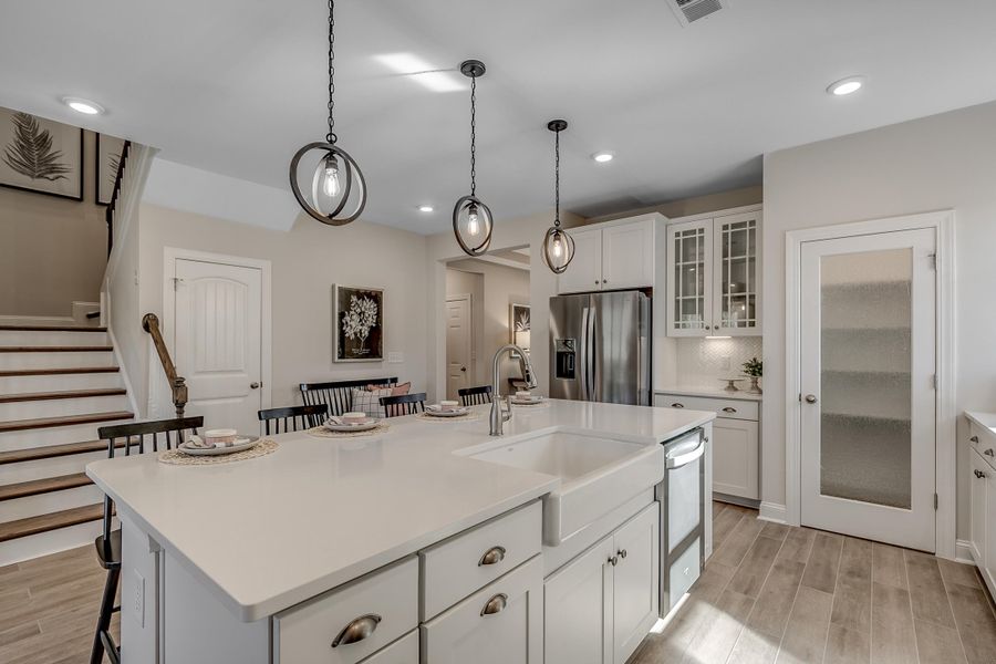 Furnished interior view inside a new home in The Oaks, Goose Creek (Image 29).