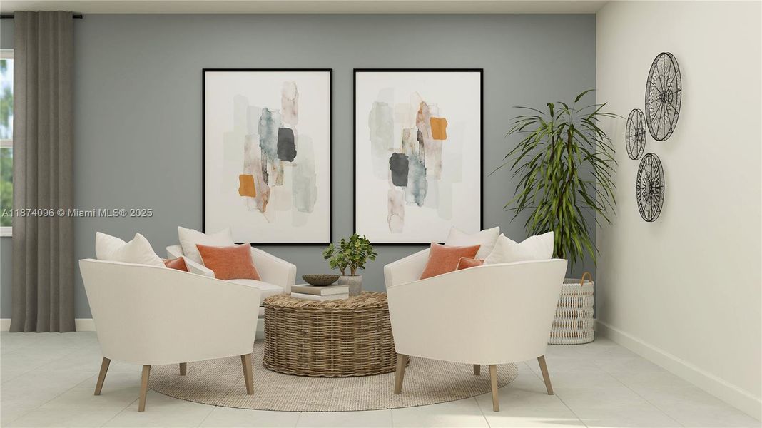 Furnished interior view inside a new home in , Homestead (Image 7).