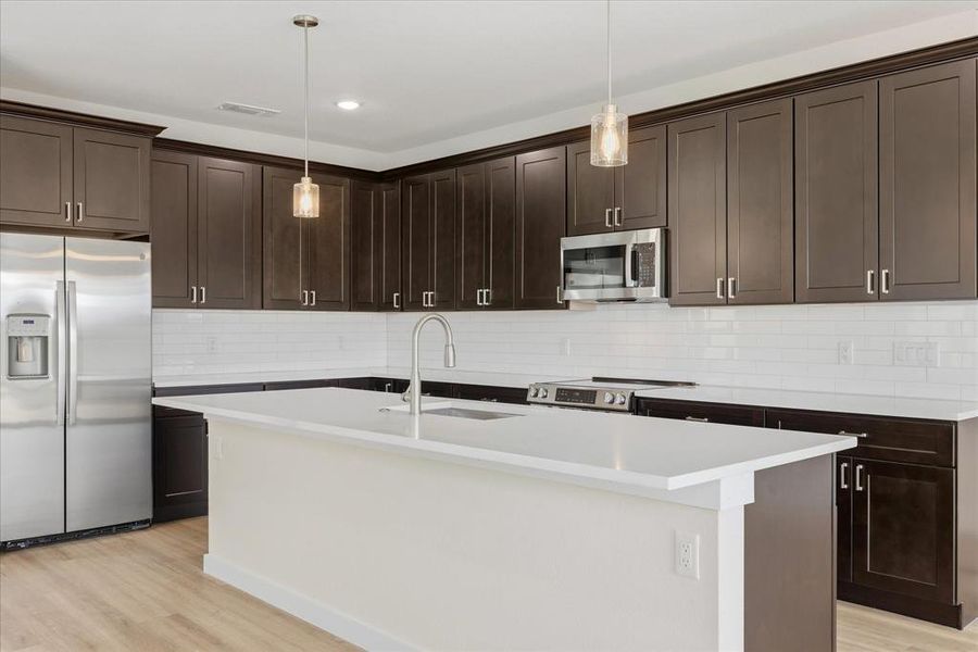 Furnished interior view inside a new home in , Stephenville (Image 9).