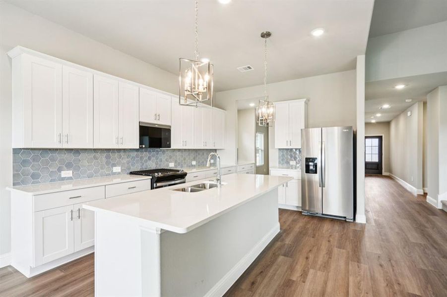 Furnished interior view inside a new home in Lakehaven - Premier Series, Farmersville (Image 16).