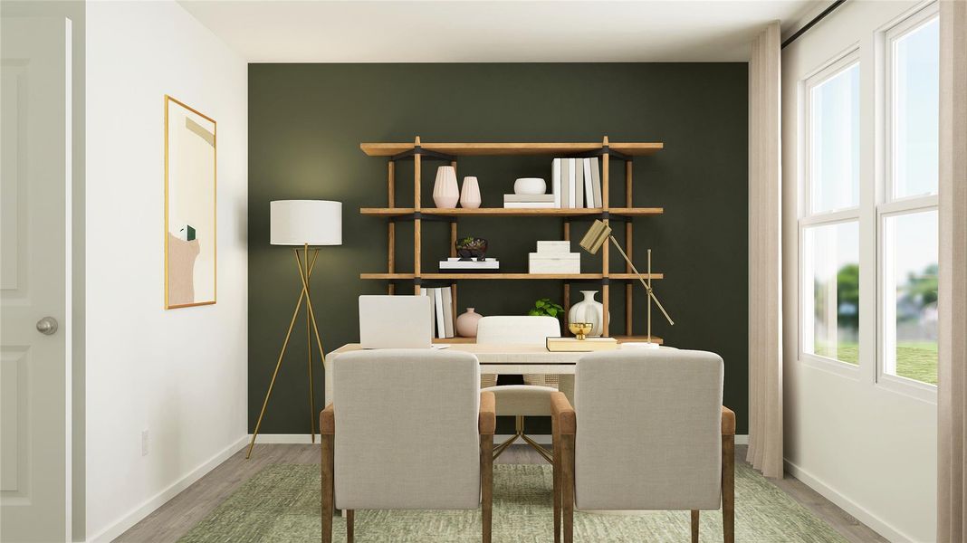 Furnished interior view inside a new home in Bertram Oaks: Majors Collection, Bertram (Image 14). Furnished interior view inside a new home in Bertram Oaks: Majors Collection, Bertram (Image 14).