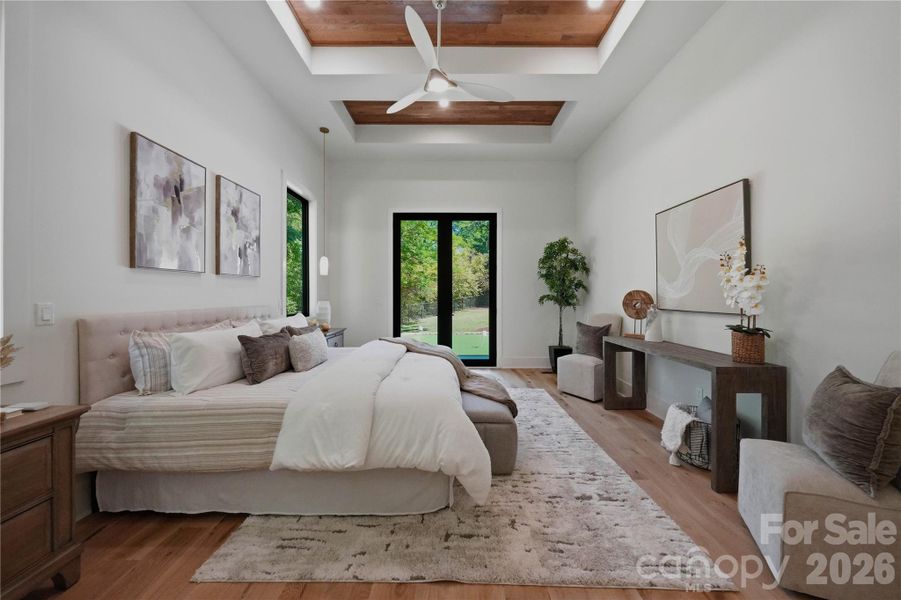 Furnished interior view inside a new home in , Cornelius (Image 39).