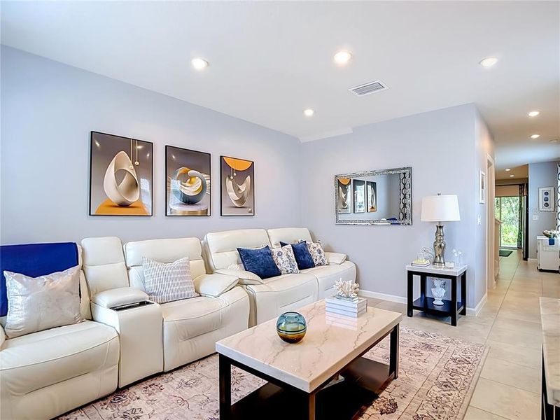 Furnished interior view inside a new home in , New Port Richey (Image 33).