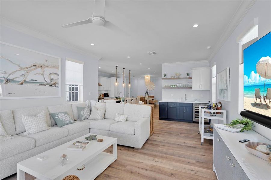 Furnished interior view inside a new home in , Marathon (Image 6).