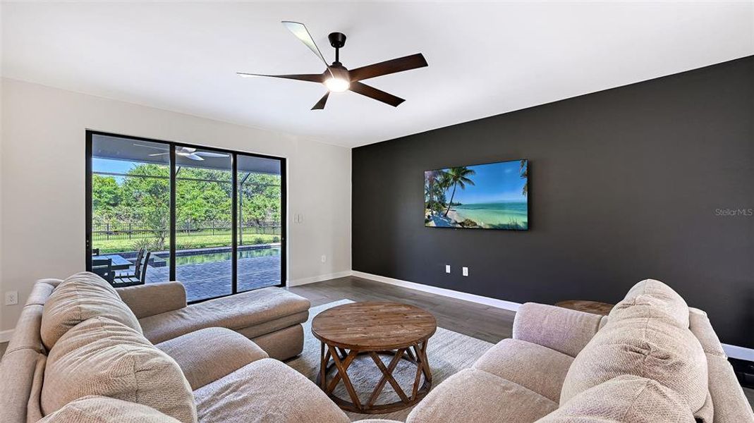 Furnished interior view inside a new home in , Bradenton (Image 36).
