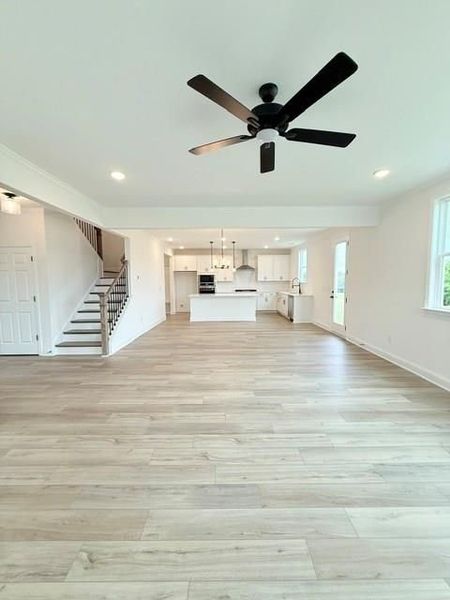 Spacious, unfurnished interior of a new home in Wehunt Meadows, Hoschton (Image 10). Spacious, unfurnished interior of a new home in Wehunt Meadows, Hoschton (Image 10).