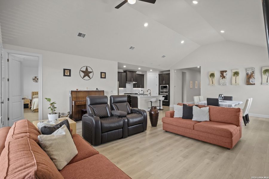Furnished interior view inside a new home in , San Marcos (Image 14).