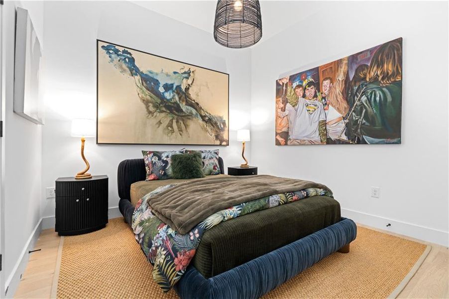 Furnished interior view inside a new home in , Atlanta (Image 16).