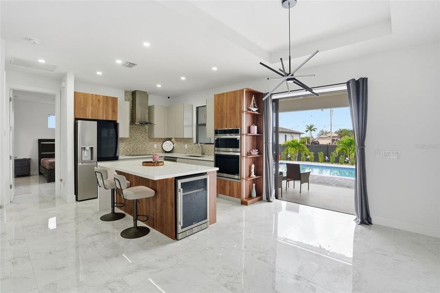 Furnished interior view inside a new home in , Cape Coral (Image 16).