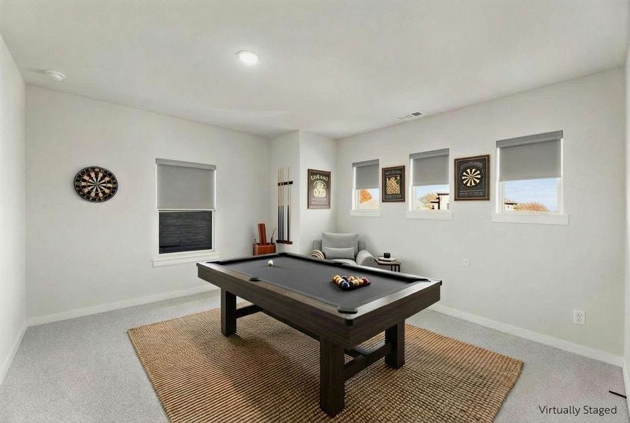 Furnished interior view inside a new home in Willow Grove Single-Family Homes, Melissa (Image 28).