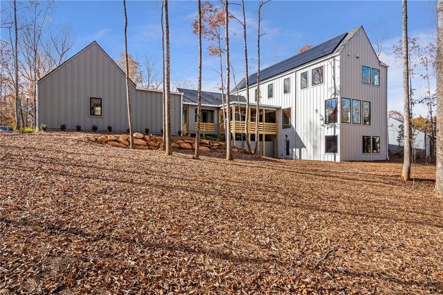 Exterior details and patio area of a home in Aster, Roswell (Image 32). Exterior details and patio area of a home in Aster, Roswell (Image 32).